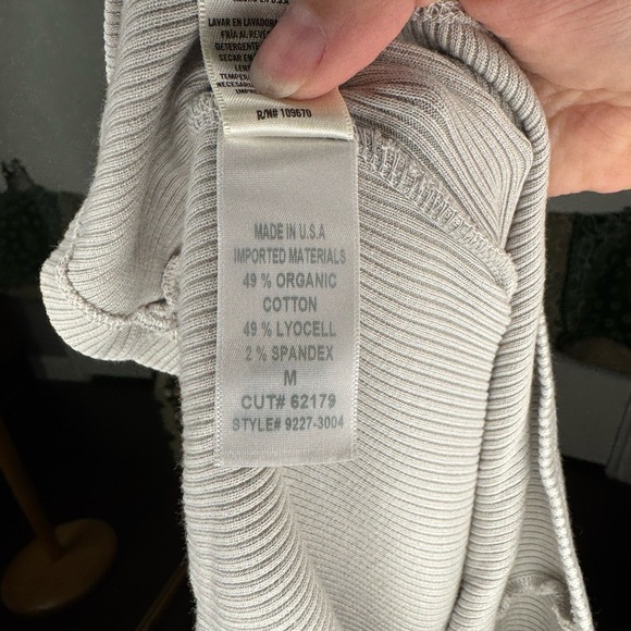 Citizen of humanity Gray Women's Cutout Top - Picture 5 of 5